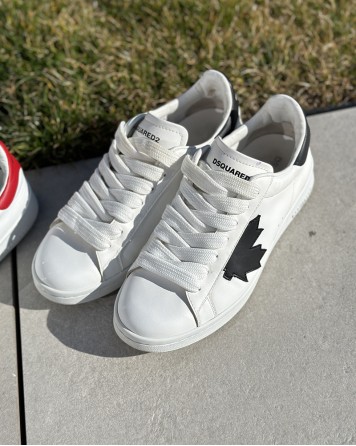 Tenisky dámské Dsquared2 THE CANADIAN s černým listem